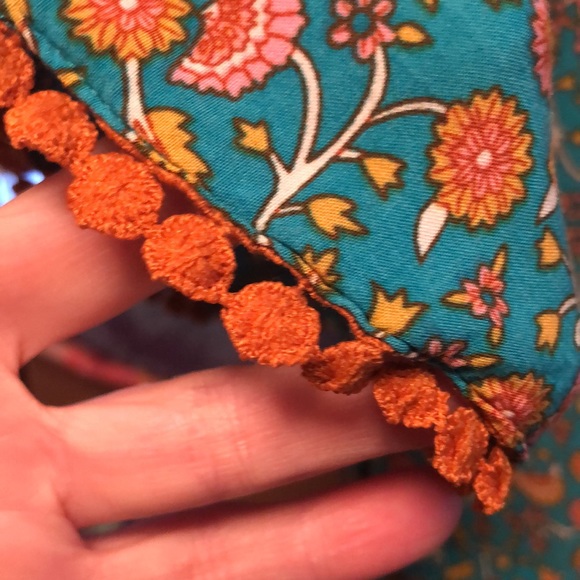 Beautiful Long Women’s Dress with Tassels - Picture 7 of 15